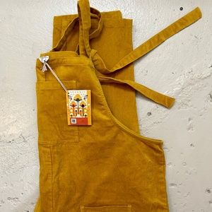 Lucy & Yak Dungarees - Mustard